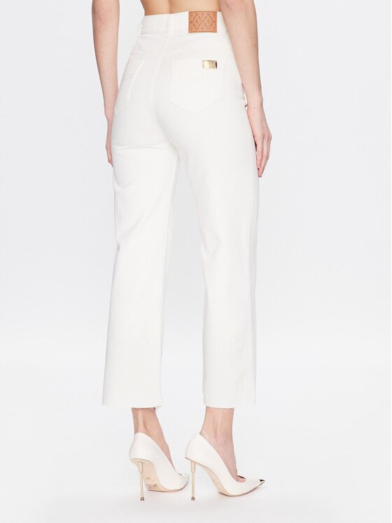 Jeans PJ-89S-31E2-V250 Bianco Flare Fit