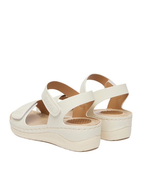 Go Soft Go Soft Sandalen CEO-W23206 Écru