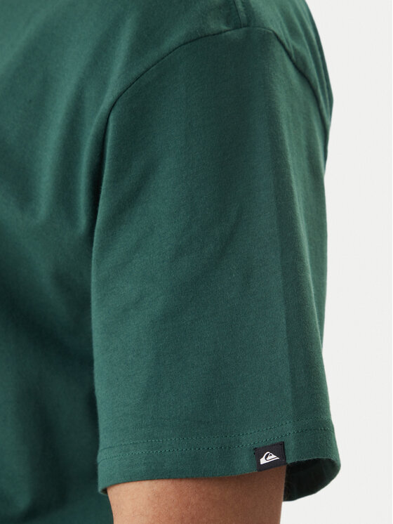 Quiksilver Quiksilver Tricou Dna Clicker EQYZT08207 Verde Regular Fit