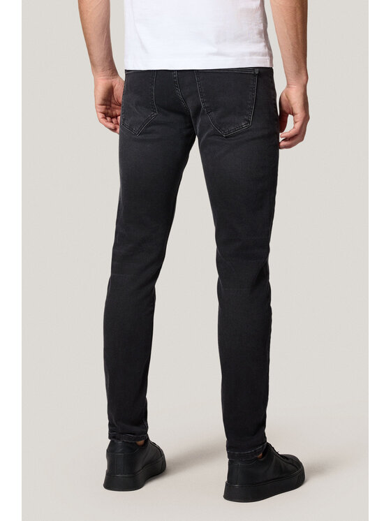 Próchnik Próchnik Jeansy PM9 SP113225000002 Czarny Slim Fit