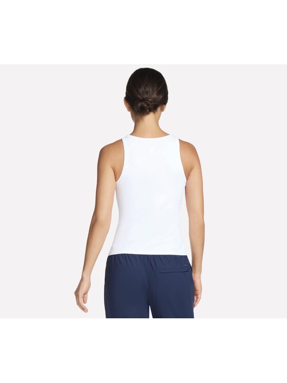 Skechers Skechers Tank top TT20-WHT Kolorowy Regular Fit