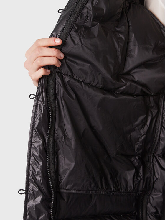 Red Valentino Red Valentino Geacă din puf 1R0CP00I6MD Negru Regular Fit