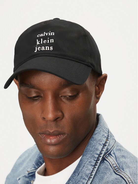 Calvin Klein Jeans Calvin Klein Jeans Šiltovka Seasonal Printed LV04G5036G Čierna