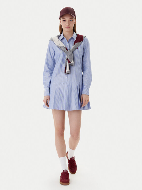 Tommy Jeans Tommy Jeans Сукня-сорочка Party DW0DW22635 Голубий Regular Fit
