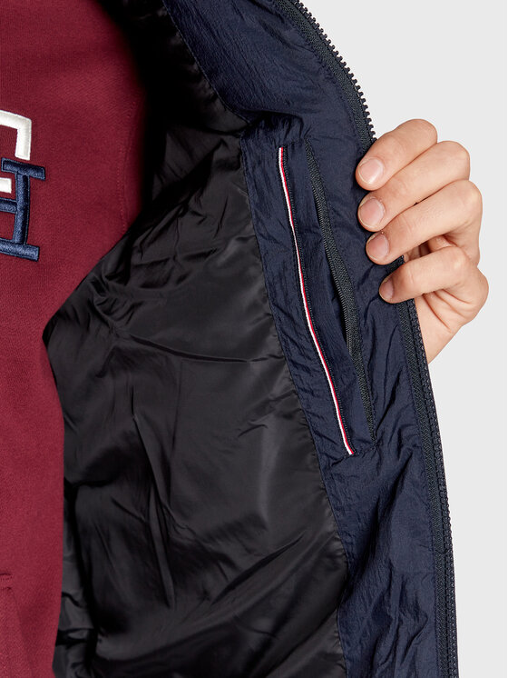 Tommy Hilfiger Tommy Hilfiger Weste High Loft MW0MW27680 Dunkelblau Regular Fit