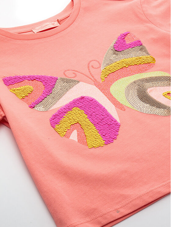 Original Marines Original Marines T-Shirt DDP3256F Rosa Regular Fit