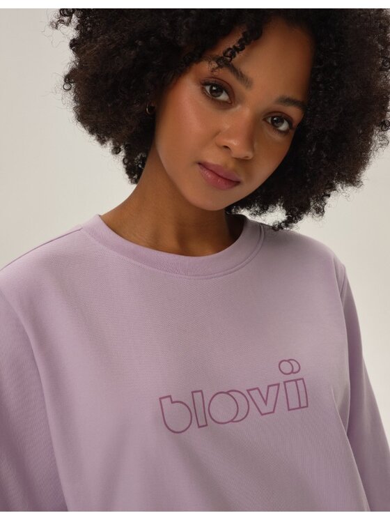 Esotiq Esotiq Bluza 42122 Fioletowy Regular Fit