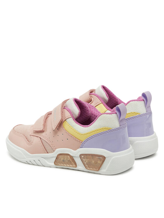 Geox Geox Sneakersy J Illuminus J55HPA 0ASBU C8206 D Różowy