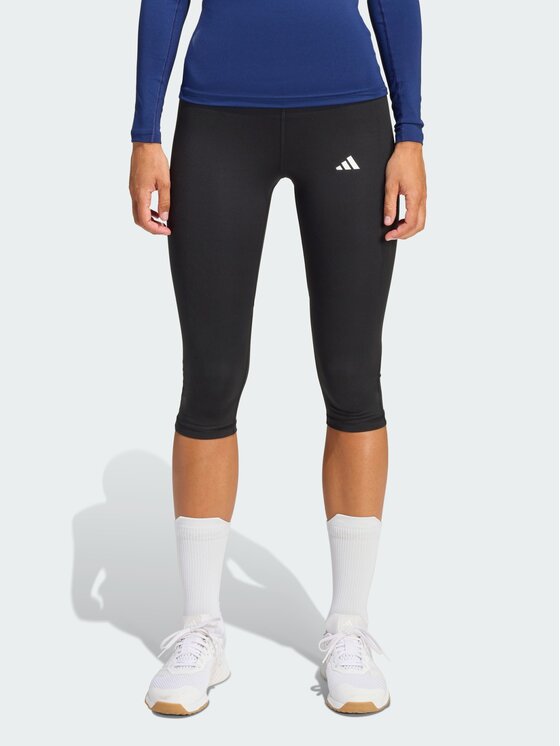 adidas adidas Legginsy 152343 Błękitny Fitted Fit