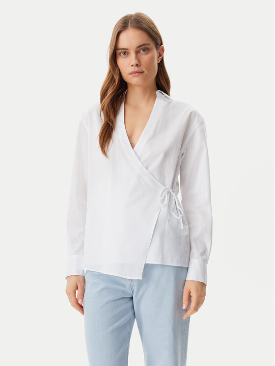 Calvin Klein Košeľa K20K208226 Biela Regular Fit