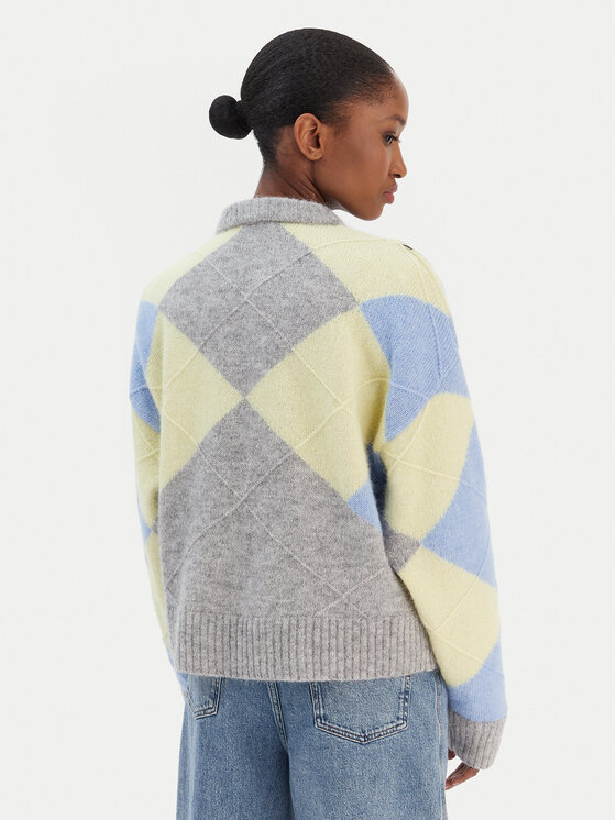 Tommy Hilfiger Tommy Hilfiger Sweter WW0WW47464 Kolorowy Relaxed Fit