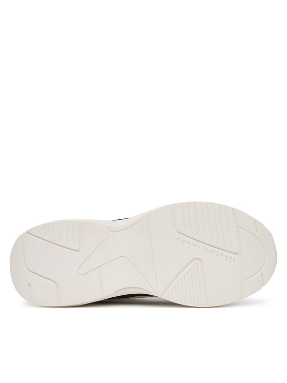 Tommy Hilfiger Tommy Hilfiger Αθλητικά Modern Runner Shiny Leather FW0FW09413 Σκούρο μπλε