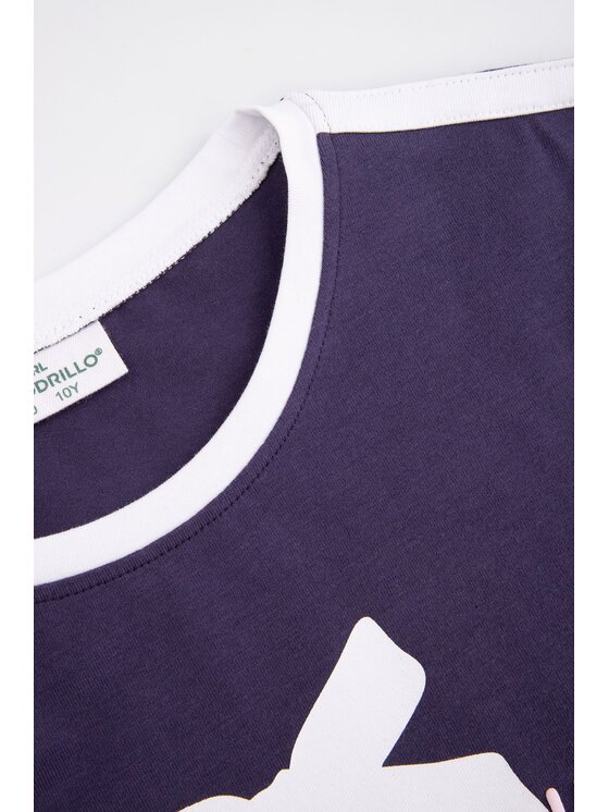 Coccodrillo Coccodrillo Longsleeve WC6143103SGJ-015 Granatowy Regular Fit