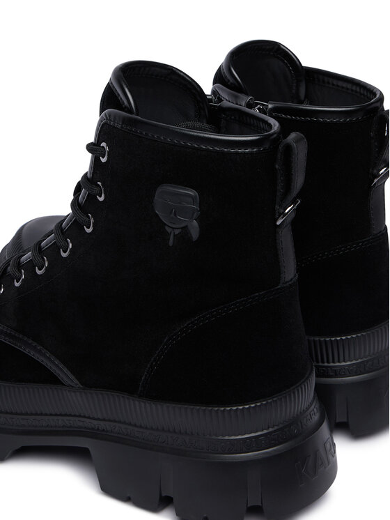 KARL LAGERFELD KARL LAGERFELD Bakancs Trekka Mens Nft KL25252 Fekete