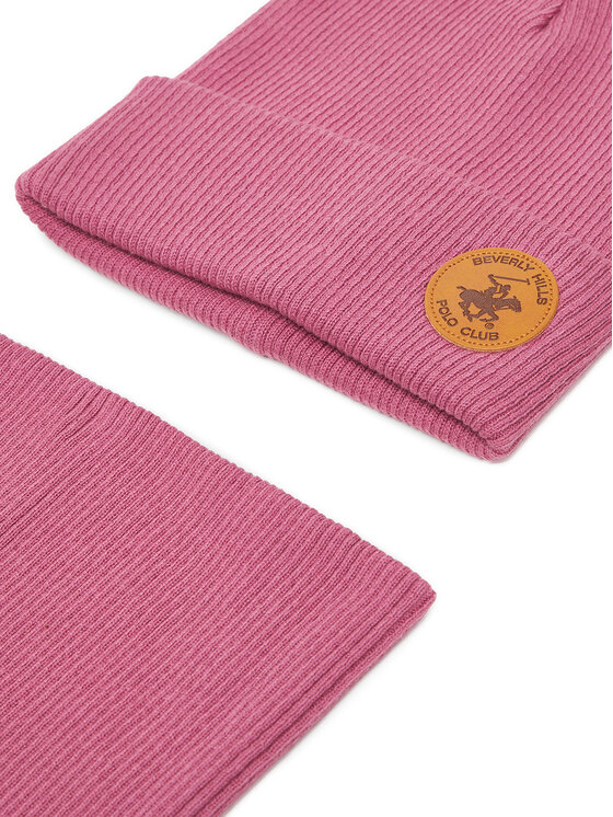 Beverly Hills Polo Club Beverly Hills Polo Club Komplet kapa in bandana CEO-BHPC-ACCCS-02 Roza