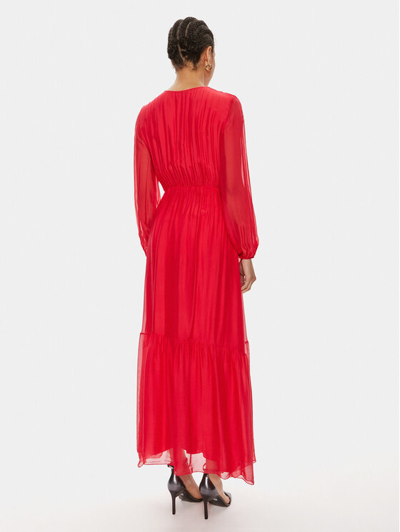 Dixie Dixie Sommerkleid A207J102 Rot Regular Fit
