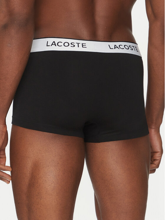 Lacoste Lacoste Bokserių komplektas 5H2392 Juoda