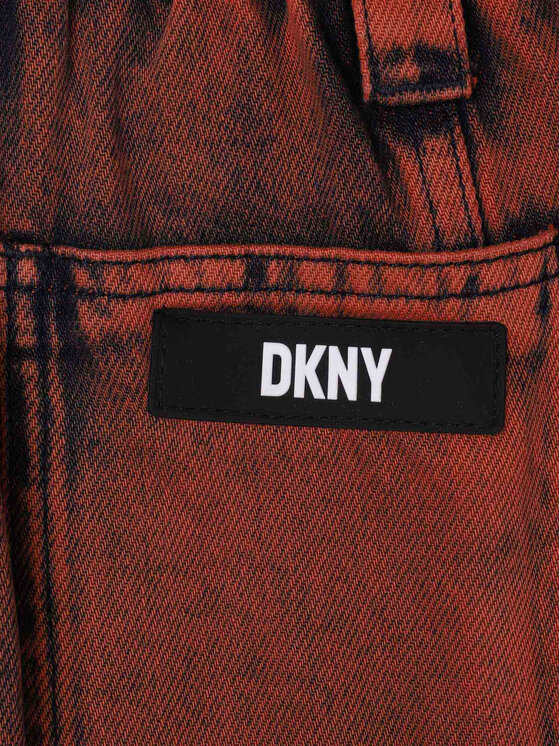 DKNY DKNY Jeansy D34B02 D Miedziany Regular Fit