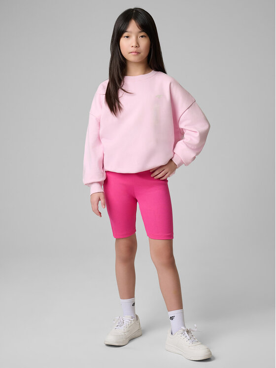4F 4F Kolarki SUMMERTIME JOY Różowy Slim Fit