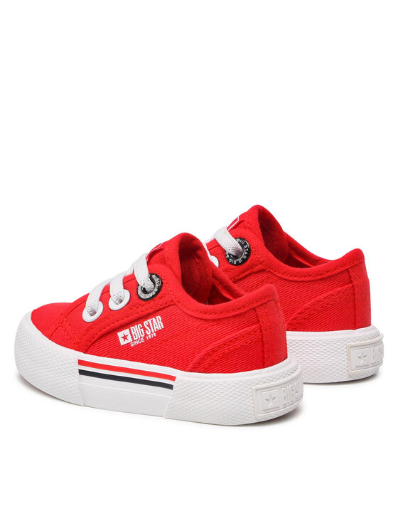 Big Star Shoes Big Star Shoes Tenniskingad JJ374162 Punane