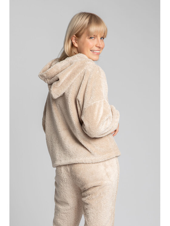 LaLupa LaLupa Bluza LA003 Brązowy Comfortable Fit