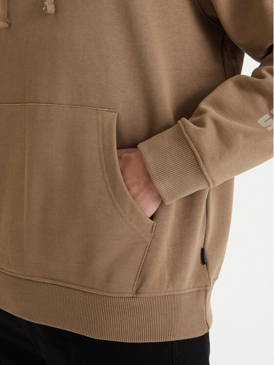 RVCA RVCA Felpa Deep Think EVYSF00138 Beige Boxy Fit