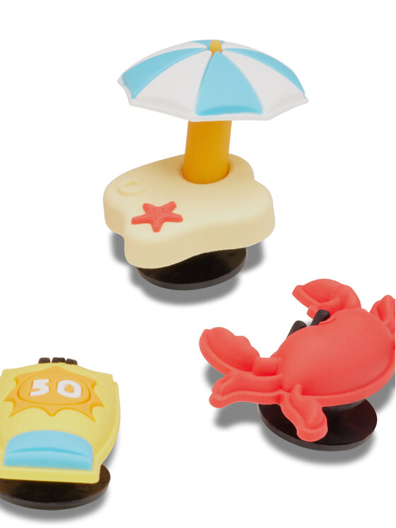 Crocs Crocs Ozdoba do butów Beachy 5-pack 10014665 Kolorowy