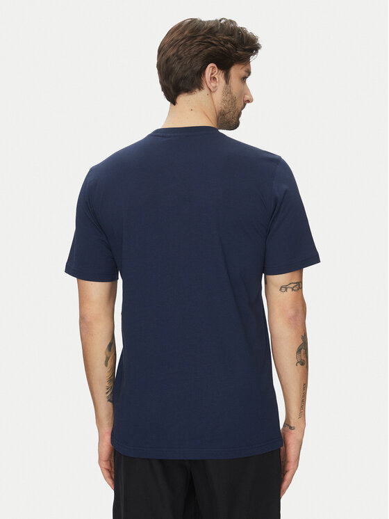 adidas adidas Tričko Trefoil Essentials JC9989 Tmavomodrá Regular Fit