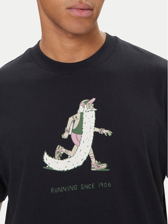 New Balance New Balance Marškinėliai MT53941 Juoda Regular Fit