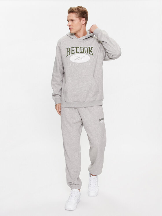Reebok Reebok Суитшърт Archive Essentials IM1529 Сив Regular Fit