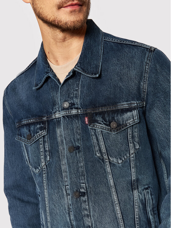 Levi's® Levi's® Džinsinė striukė Trucker 72334-0573 Tamsiai mėlyna Regular Fit