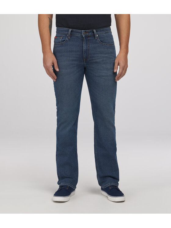 Lee Cooper Lee Cooper Jeansy JEANS M LC118 6470 BRUSHED USED Niebieski Regular Fit