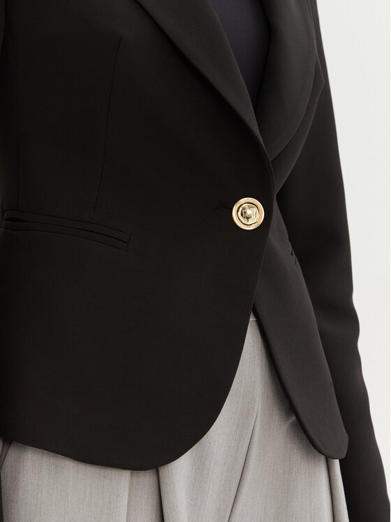 Rinascimento Rinascimento Sakko CFC0122735003 Schwarz Regular Fit