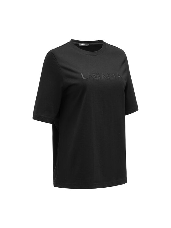 La Mania La Mania Bluzka LUCY 3 Czarny Classic Fit
