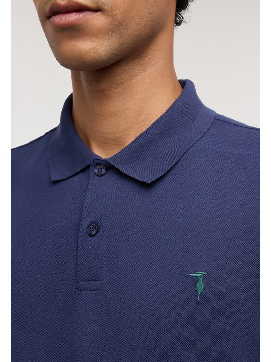 Trussardi Trussardi Polo G5148000268N034 Niebieski Regular Fit