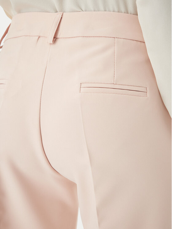 Maryley Maryley Παντελόνι υφασμάτινο 26EB52Z/43PY Ανοιχτό ροζ Regular Fit