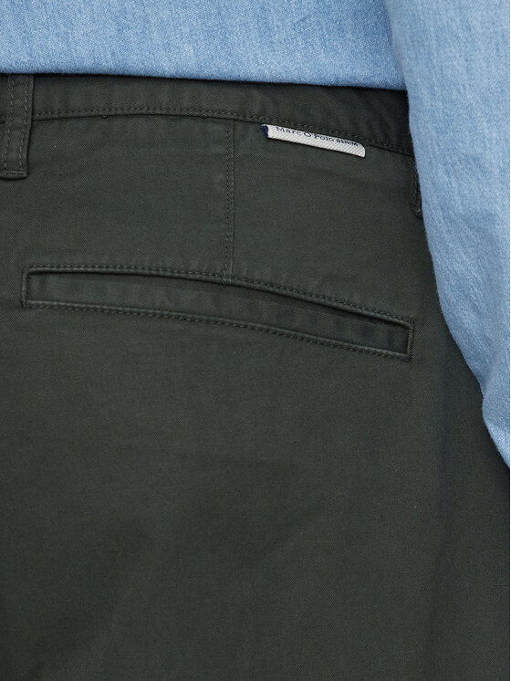 Marc O'Polo Marc O'Polo Šortky z materiálu M63 0421 15144 Zelená Regular Fit