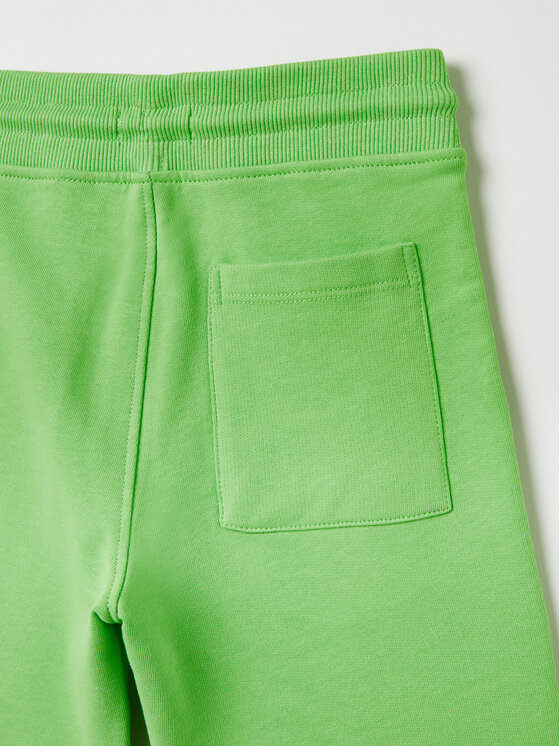 OVS OVS Bavlnené šortky 1762854 Zelená Regular Fit