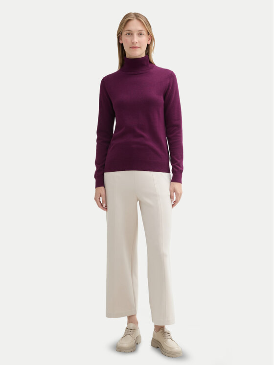 Tom Tailor Tom Tailor Golfas 1042959 Violetinė Regular Fit