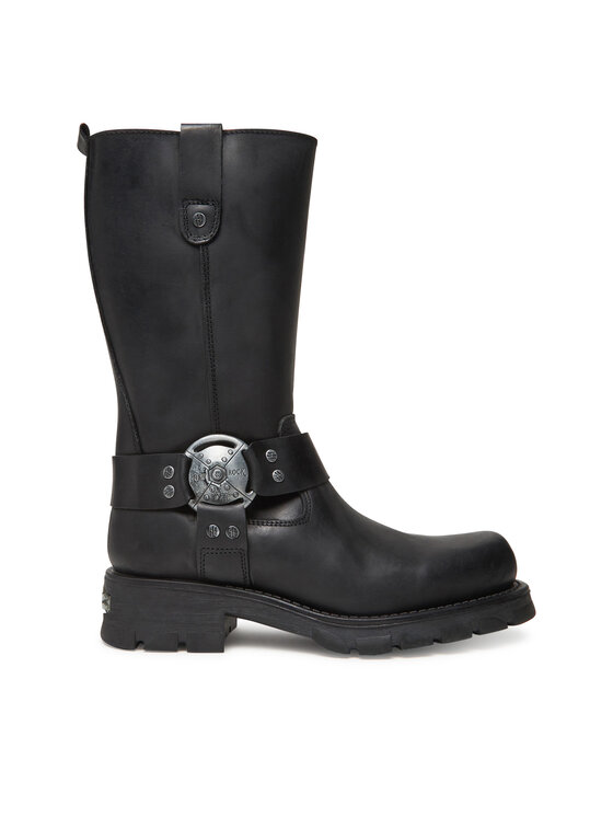 NEW ROCK NEW ROCK Csizma M-7610-S1 Fekete