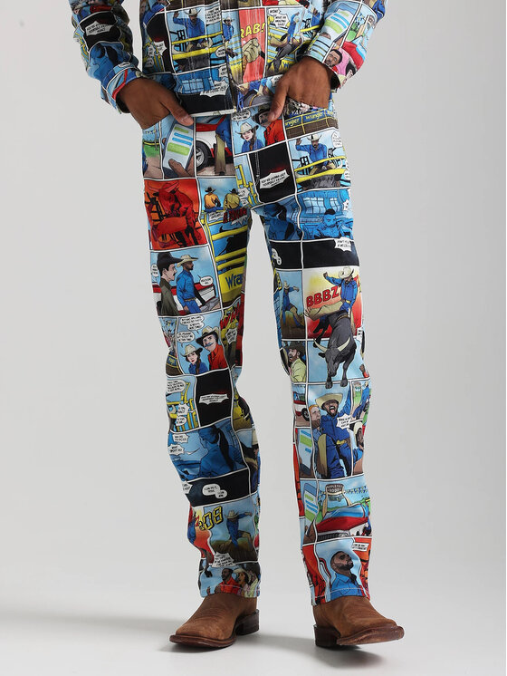 Wrangler Wrangler Jeansy 11MWZ Kolorowy Slim Fit