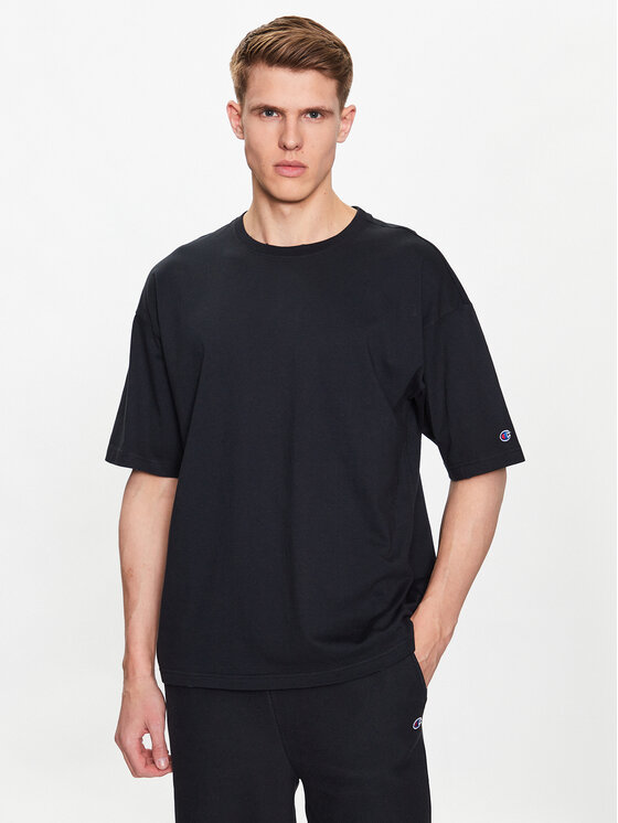 Champion Tricou 218651 Negru Regular Fit