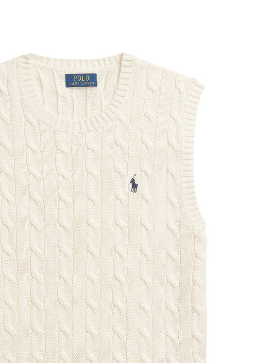 Polo Ralph Lauren Polo Ralph Lauren Sveter 710979113003 Écru Regular Fit
