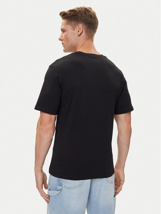 Jack&Jones Jack&Jones Set od 3 majice Corp Logo 12191762 Crna Slim Fit