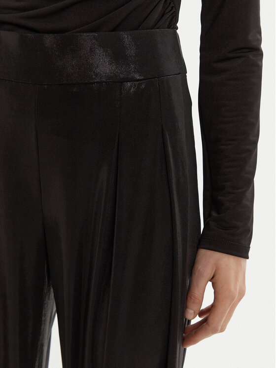 NORMA KAMALI NORMA KAMALI Spodnie materiałowe ST3247LMC32001 Czarny Slim Fit