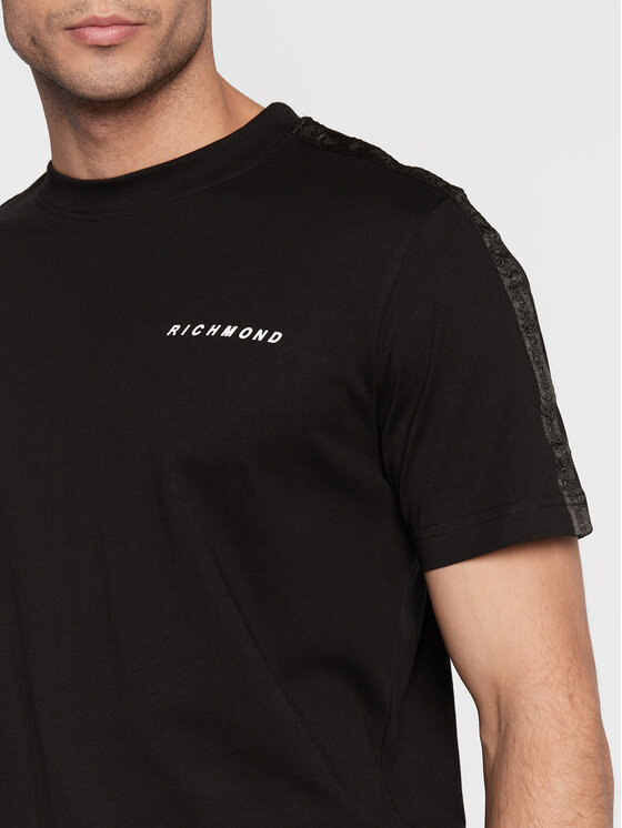 John Richmond John Richmond T-shirt UMA22098TS Nero Regular Fit