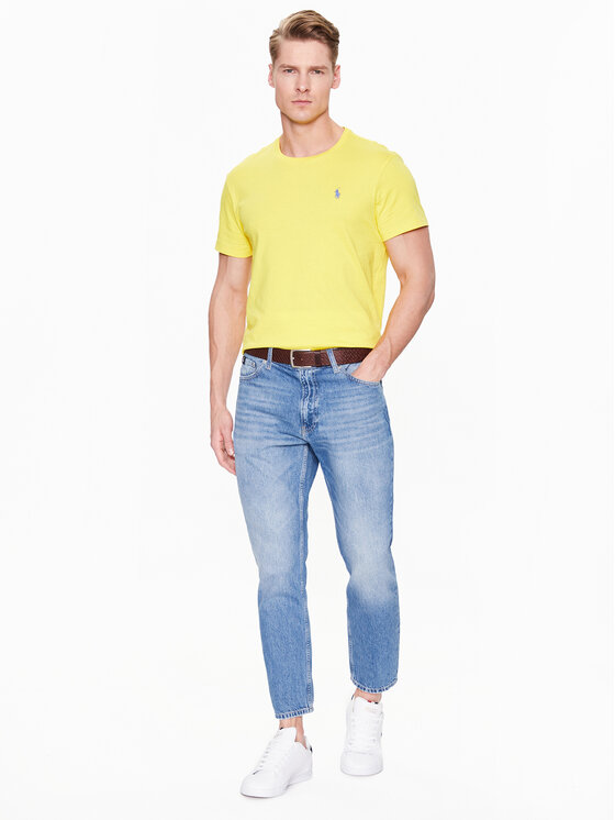 Polo Ralph Lauren Polo Ralph Lauren T-shirt 710671438290 Giallo Slim Fit