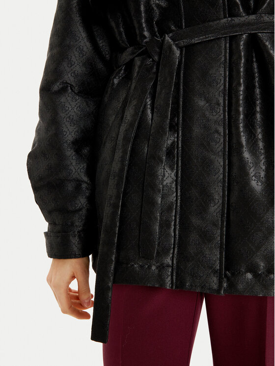 Guess Guess Parka Elly W4BL35 WFIR2 Crna Regular Fit