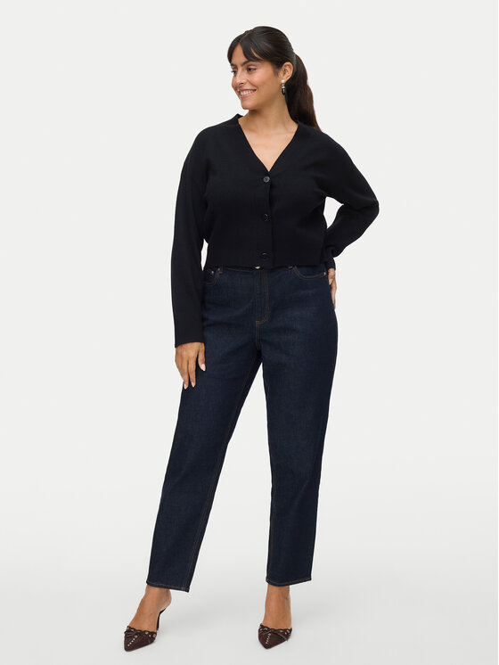 Vero Moda Vero Moda Kardigan Gold Art 10332210 Czarny Regular Fit
