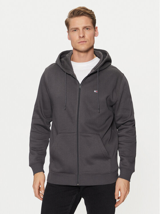 Tommy Jeans Tommy Jeans Bluză DM0DM20743 Gri Regular Fit